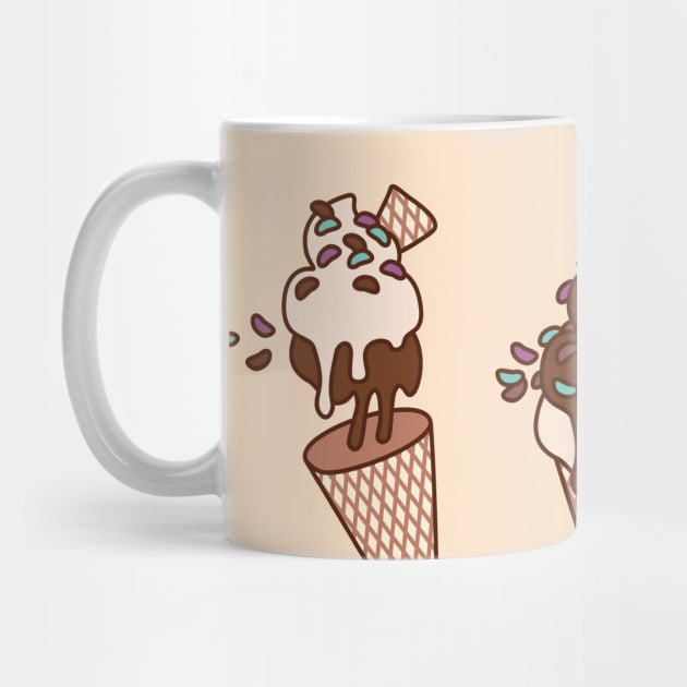 Chocolate Party Ice Cream by XOOXOO